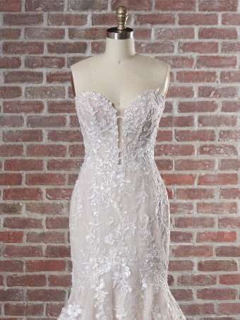 Maggie Sottero Lennon 22MC913A01 $7 All Ivory thumbnail