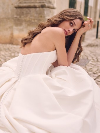 Maggie Sottero Derrick 23MS723A01 $2 Ivory (gown with Natural Illusion) thumbnail