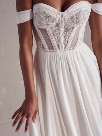 Maggie Sottero Karena 24MZ195A01 $3 All Ivory thumbnail