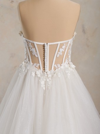 Maggie Sottero Angelette 24MC744A01 $5 Ivory (gown with Natural Illusion) thumbnail