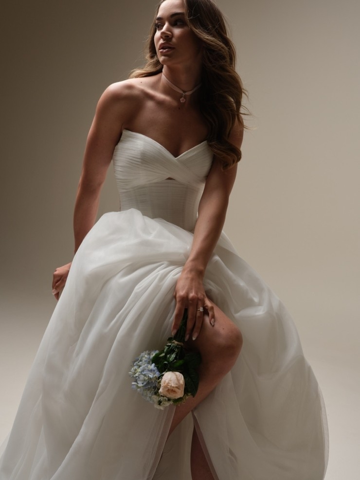 Maggie Sottero Evan 25MC317B01 #0 default Ivory (gown with Natural Illusion) picture