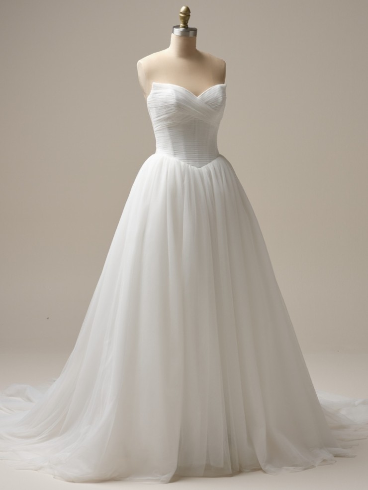 Maggie Sottero Evan 25MC317B01 #8 default Ivory (gown with Natural Illusion) picture