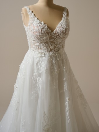 Maggie Sottero Magnolia 25MK299A01 $8 Ivory over Blush (gown with Ivory Illusion) thumbnail