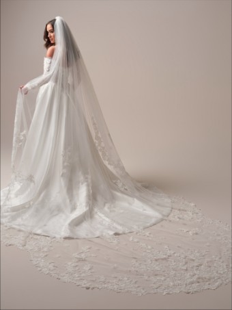 Maggie Sottero Takera Lane 25MB942A01 $5 All Ivory (gown with Ivory Illusion) thumbnail