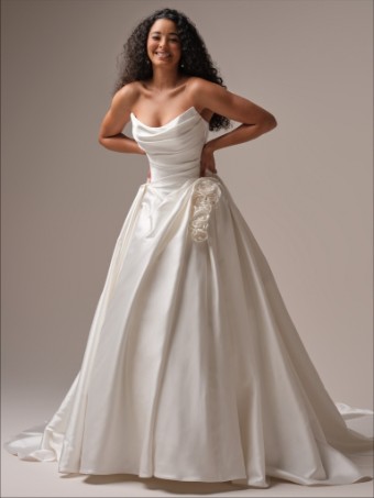 Maggie Sottero Antoinette 25MS910A01 $3 All Ivory thumbnail