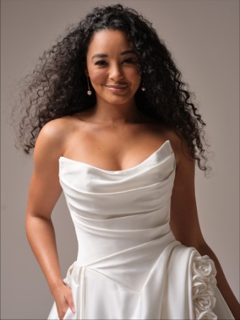 Maggie Sottero Antoinette 25MS910A01 $8 All Ivory thumbnail