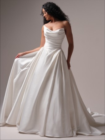 Maggie Sottero Antoinette 25MS910A01 $4 All Ivory thumbnail