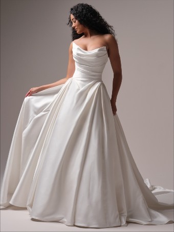 Maggie Sottero Antoinette 25MS910A01 $4 All Ivory thumbnail