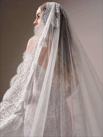 Maggie Sottero Takera 25MB941A01 $8 All Ivory (gown with Ivory Illusion) thumbnail