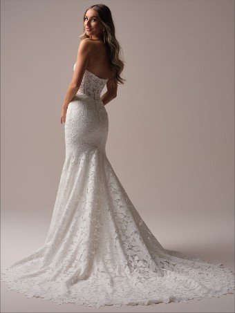 Maggie Sottero Dakota 25MB849A01 $7 All Ivory (gown with Ivory Illusion) thumbnail