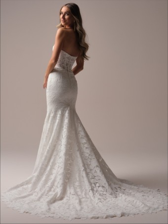 Maggie Sottero Dakota 25MB849A01 $7 All Ivory (gown with Ivory Illusion) thumbnail