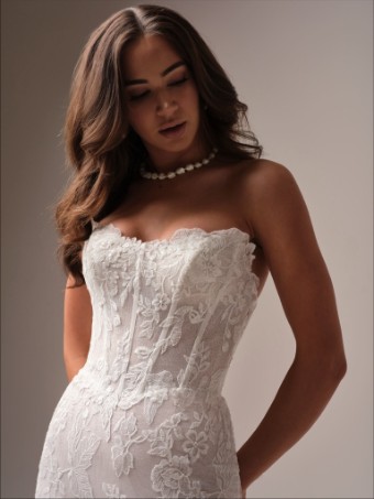 Maggie Sottero Meredith 25MB870A02 $6 All Ivory (gown with Ivory Illusion) thumbnail