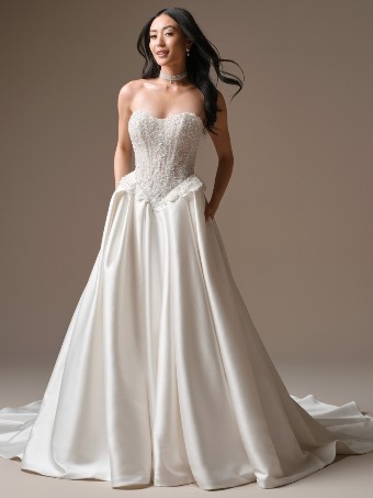 Maggie Sottero London 26MS402A01 $0 default Ivory (gown with Natural Illusion) thumbnail