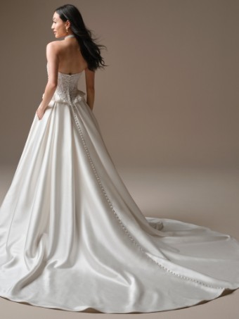 Maggie Sottero London 26MS402A01 $6 Ivory (gown with Natural Illusion) thumbnail