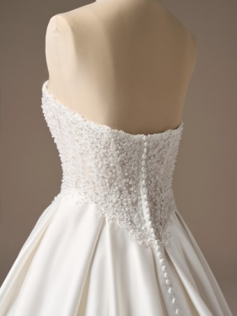 Maggie Sottero London 26MS402A01 $10 Ivory (gown with Natural Illusion) thumbnail