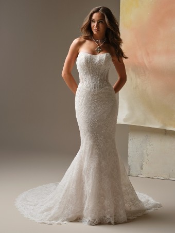 Maggie Sottero Ariadne (Lined) - 26MS447B01 - Maggie Sottero Ariadne (Lined) - 26MS447B01 - Maggie Sottero $7 Ivory over Soft Blush (gown with Ivory illusion) thumbnail