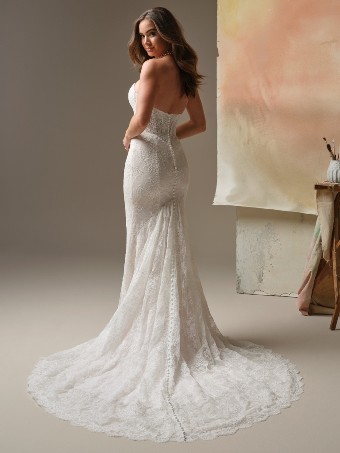 Maggie Sottero Ariadne (Lined) - 26MS447B01 - Maggie Sottero Ariadne (Lined) - 26MS447B01 - Maggie Sottero $11 Ivory over Soft Blush (gown with Ivory illusion) thumbnail