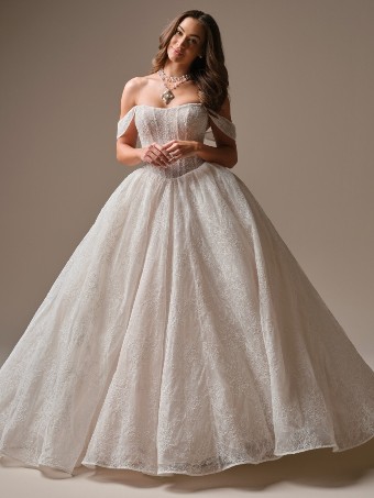 Maggie Sottero Raquel 26MS370B01 $4 ivory over champagne thumbnail
