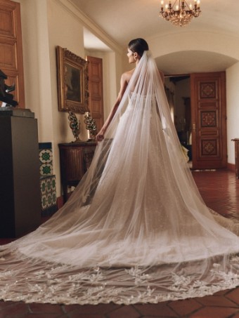 Sottero and Midgley Athlone 24SB753A02 $2 Ivory/ Silver thumbnail