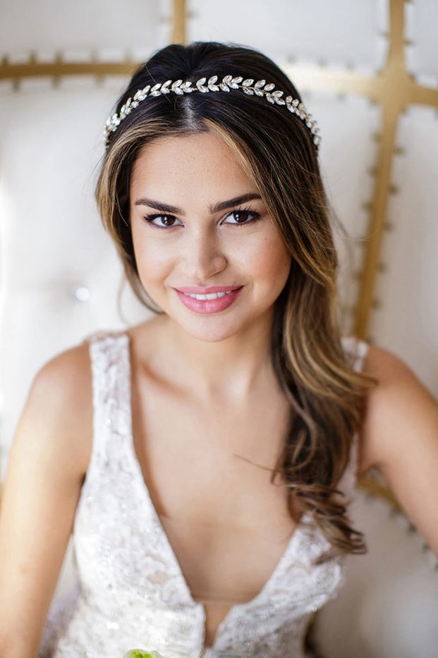 Brides & Hairpins Alegra Hair Vine #1 Antique Platinum picture