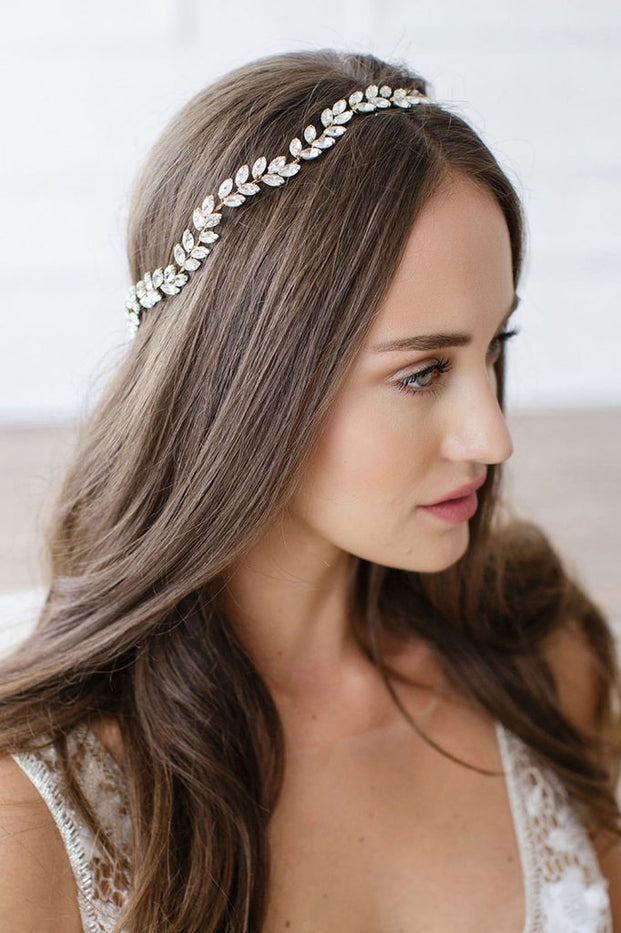 Brides & Hairpins Alegra Hair Vine #4 default Antique Platinum picture