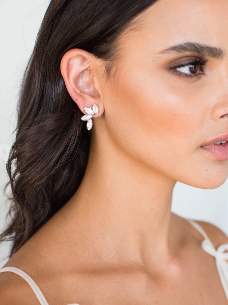 Brides & Hairpins Jael Earrings #0 default Gold picture