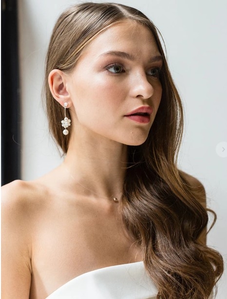 Brides & Hairpins Cassius Earrings #0 default Gold picture