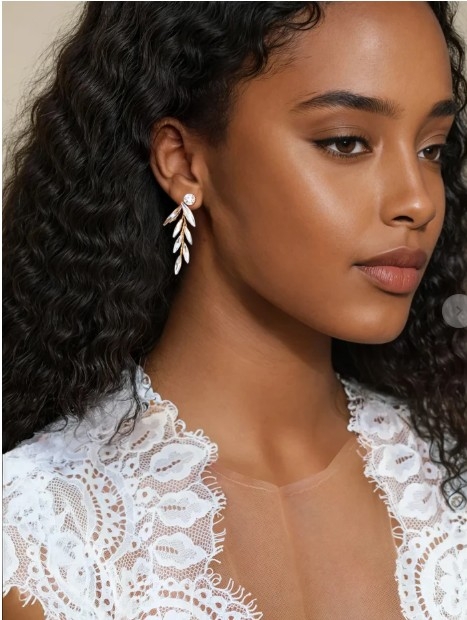 Brides & Hairpins Beta Earrings #0 default Gold picture