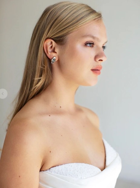 Brides & Hairpins Rasha Earrings #3 default Silver picture