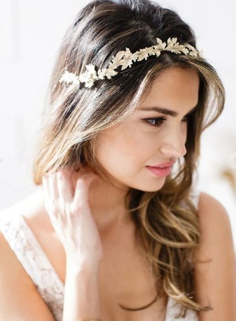 Brides & Hairpins Paula Halo $1 default Gold thumbnail