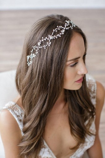 Brides & Hairpins Octavia Halo $3 Gold thumbnail