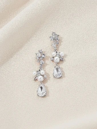 Olive & Piper Blair Drops $0 default Silver thumbnail