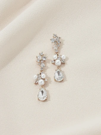 Olive & Piper Blair Drops $0 default Silver 14K Gold Plated thumbnail