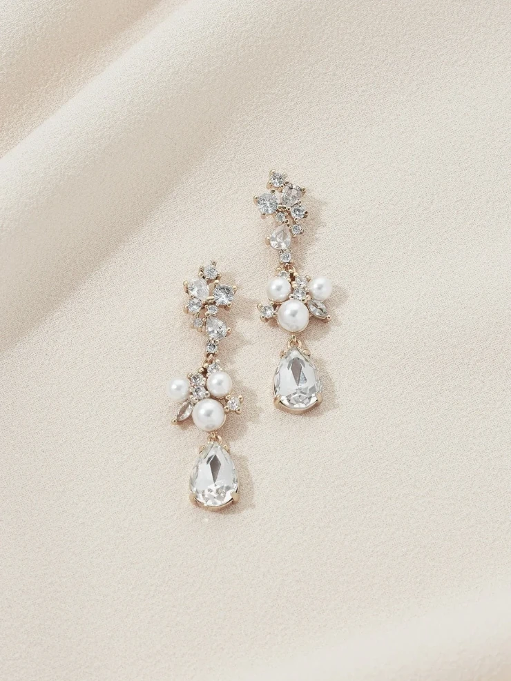 Olive & Piper Blair Drops #0 default Silver 14K Gold Plated picture