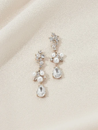 Olive & Piper Blair Drops $1 Silver thumbnail