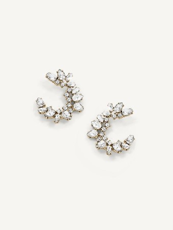 Olive & Piper Lupe Crescent Studs $2 Gold thumbnail