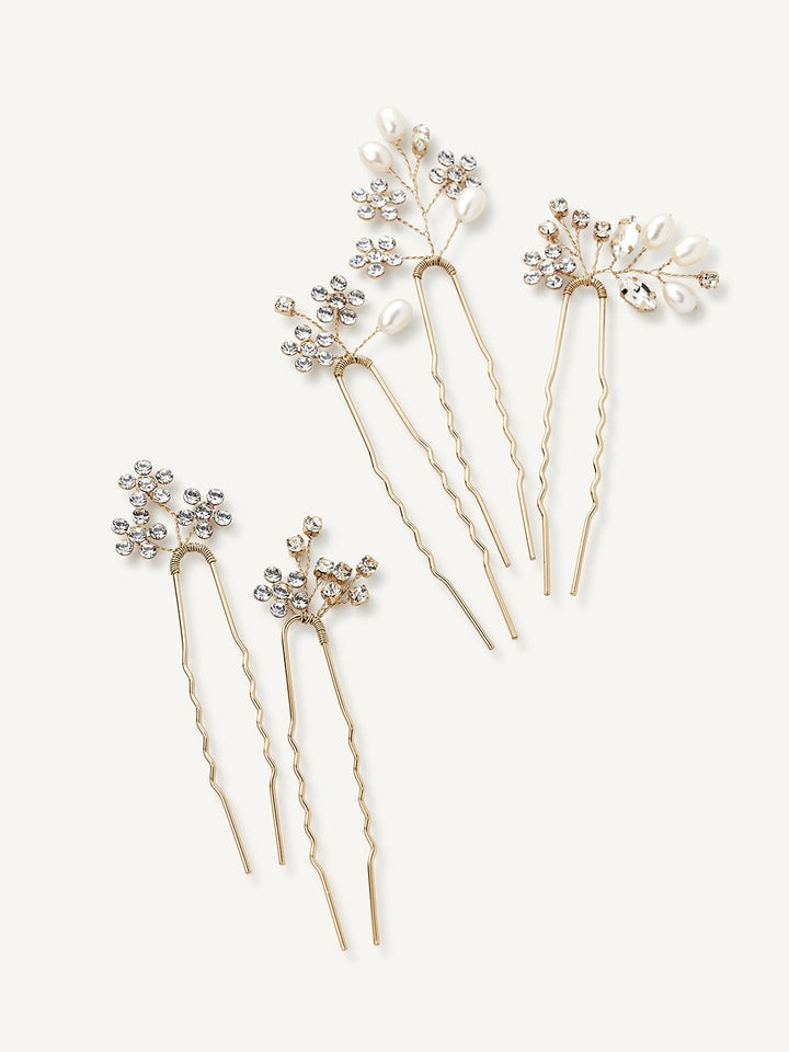 Olive & Piper Adriana Hair Pins #1 default Gold picture