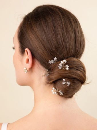 Olive & Piper Adriana Hair Pins $0 default Gold thumbnail