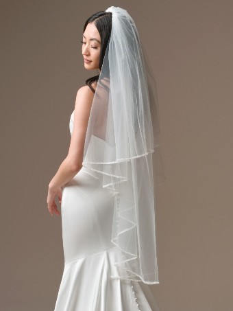 Maggie Sottero Veil Accessory Beaded Trim 003 (VLA) - Maggie Sottero Veil Accessory Beaded Trim 003 (VLA) - Maggie Sottero $1 All Ivory thumbnail