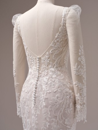 Rebecca Ingram Candice 25RS918A01 $10 Ivory over Soft Blush (gown with Ivory illusion) thumbnail