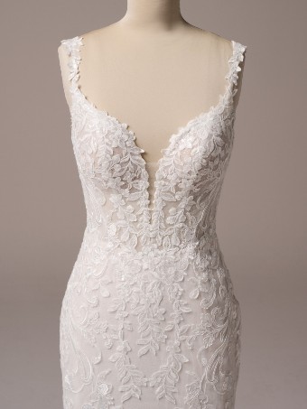 Rebecca Ingram Candice 25RS918A01 $5 Ivory over Soft Blush (gown with Ivory illusion) thumbnail