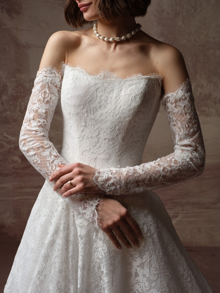Maggie Sottero Serena Detachable Sleeves - Maggie Sottero Serena Detachable Sleeves - Maggie Sottero #0 default Ivory picture
