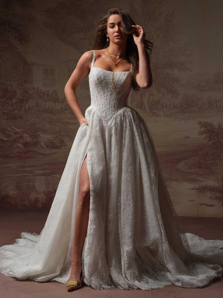 Sottero and Midgley Ivandra F6SK139A01 #1 All Ivory (gown with Ivory Illusion) picture