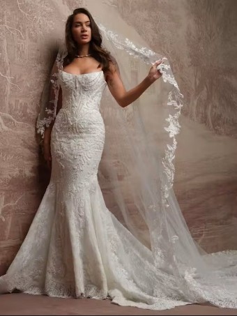 Sottero and Midgley Eirawen F6SK142A01 $2 All Ivory thumbnail