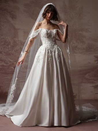 Sottero and Midgley Petra F6SS108A01 $7 All Ivory thumbnail
