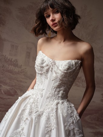 Sottero and Midgley Petra F6SS108A01 $8 All Ivory thumbnail
