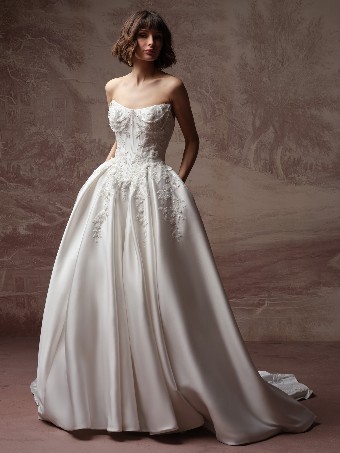 Sottero and Midgley Petra F6SS108A01 $9 All Ivory thumbnail