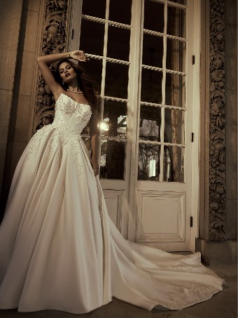 Sottero and Midgley Petra F6SS108A01 $2 All Ivory thumbnail