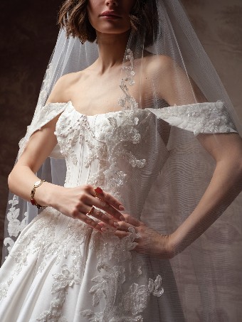 Sottero and Midgley Petra F6SS108A01 $6 All Ivory thumbnail