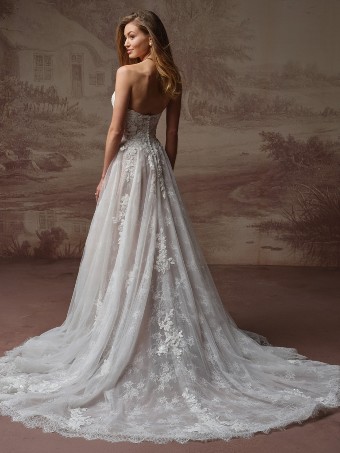 Maggie Sottero Hadley F6MB135A01 $4 All Ivory (gown with Ivory Illusion) thumbnail